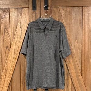 Black Clover Gray Polo Shirt size L